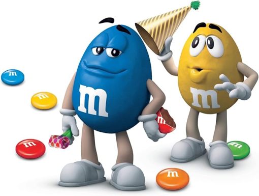 M&M's Milk Chocolate Snack and Share Party Bucket 640g - Image 4